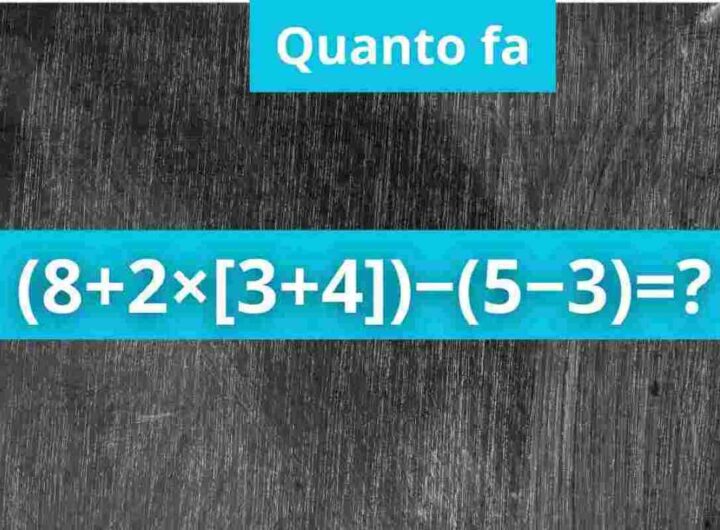 Test matematico